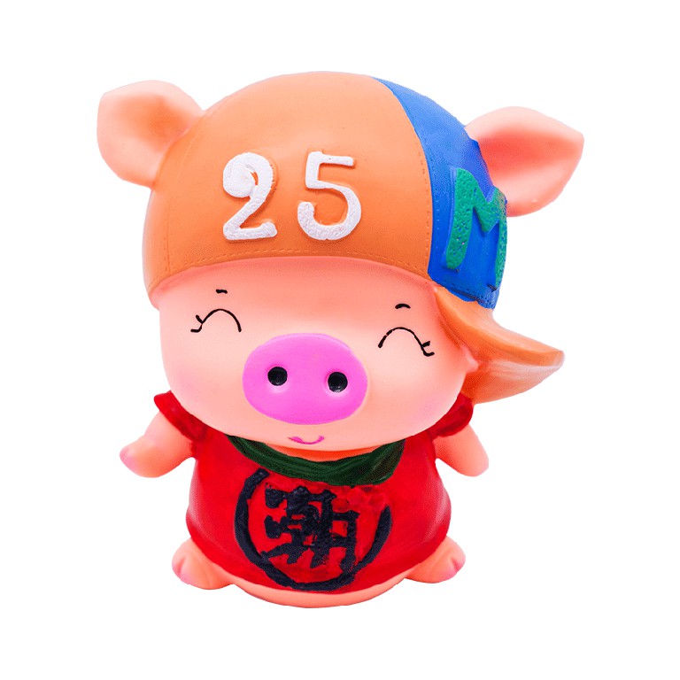 Custom Piggy Banks Wholesale Cute Pig shape Pvc Plastic Piggy Money Bank For Kids