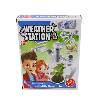 Discovery Science Kits education series DIY Weather Station Toys For Kids